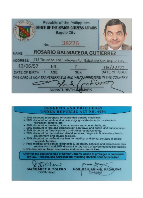 Philippines citizens affairs card